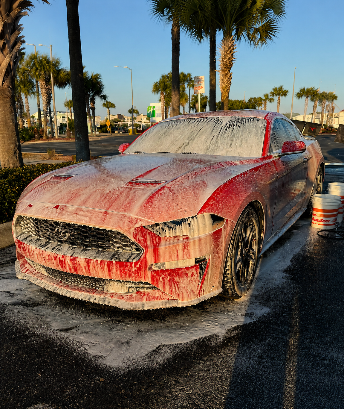 Mustang foam wash by Prime Exotics